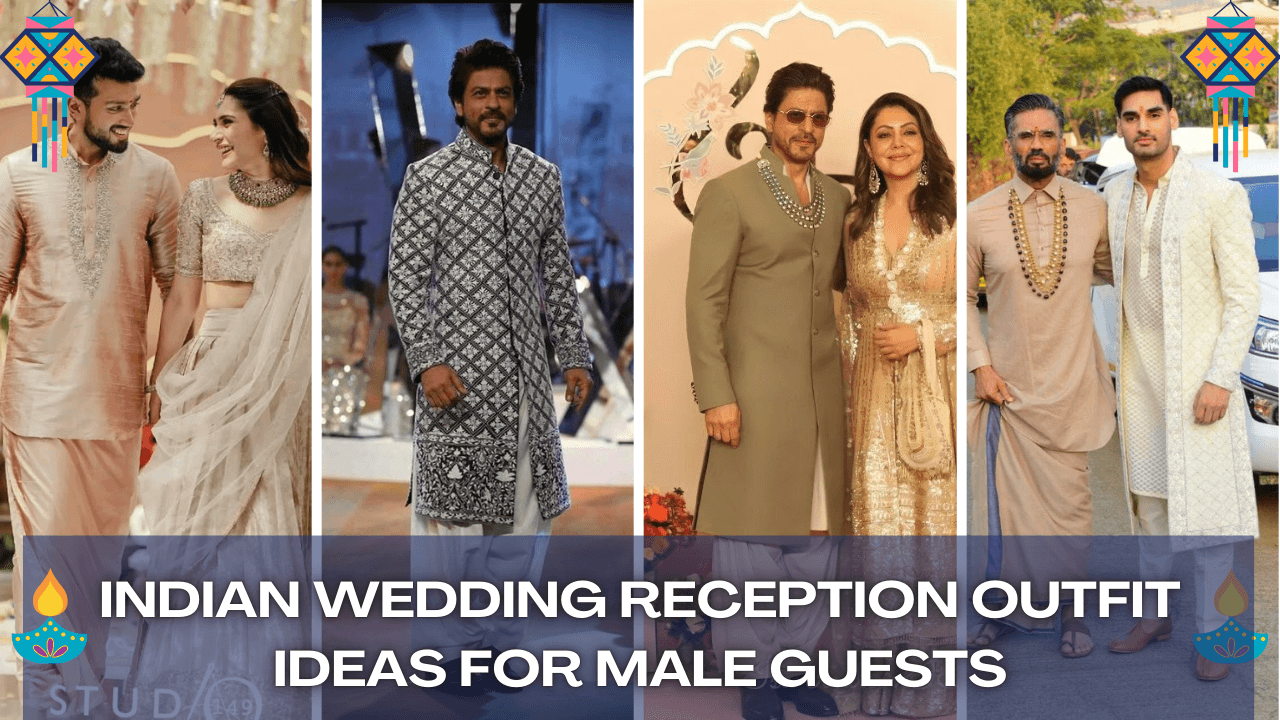 4. Indian Wedding Reception Outfit Ideas for Male Guests