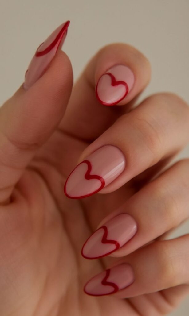 Valentine's Day Nail