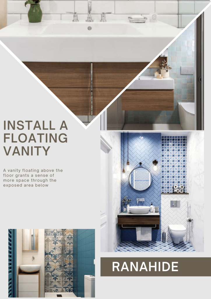 Install a Floating Vanity in Small Bathroom 2025